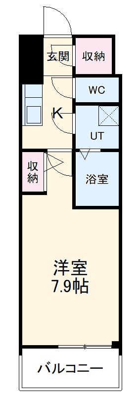 エスリード金山プルミエの間取り