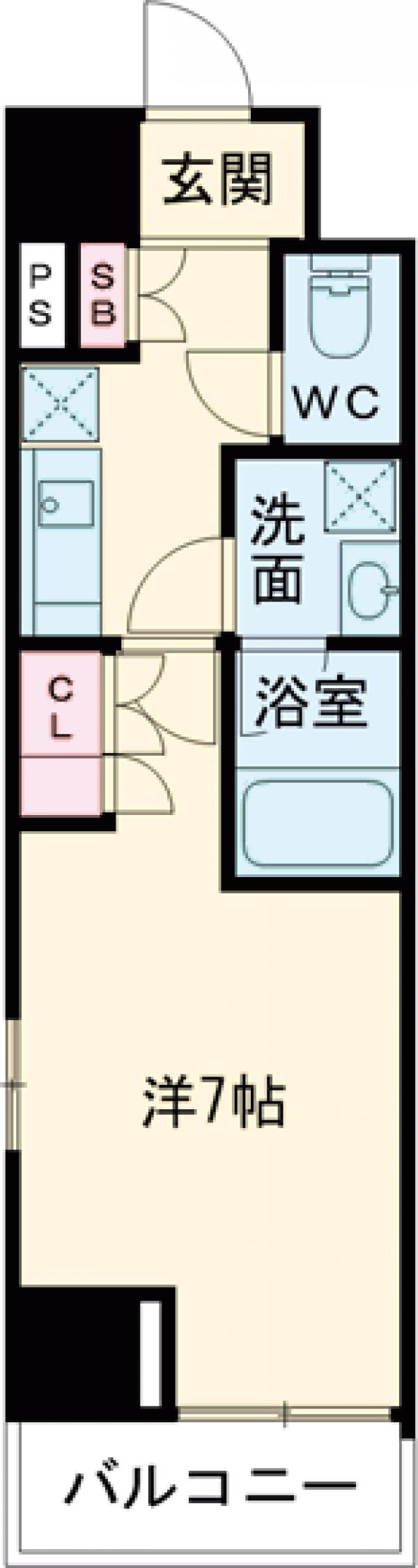 TLRレジデンス町田の間取り