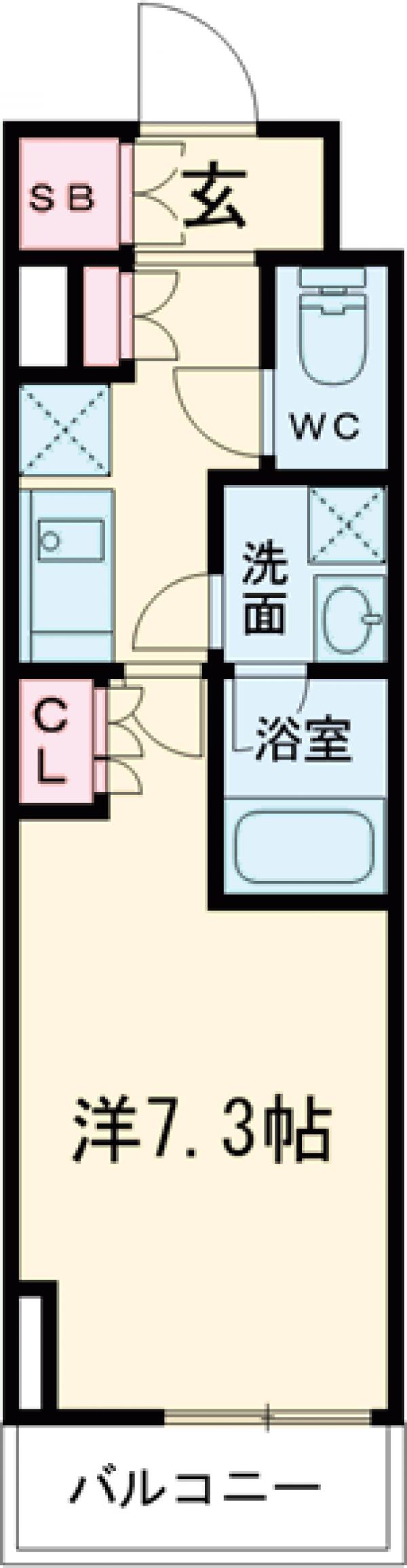 TLRレジデンス町田の間取り