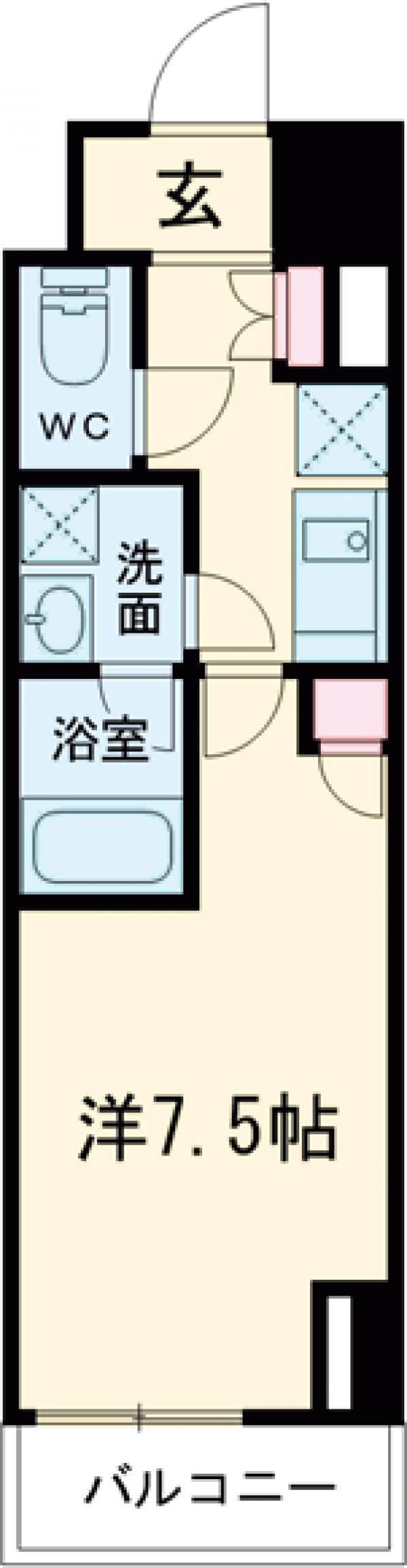 TLRレジデンス町田の間取り