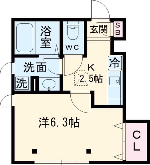 ラ・フレーズ奥沢の間取り
