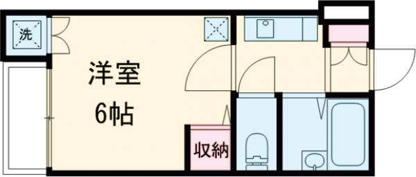 グランド北千住の間取り
