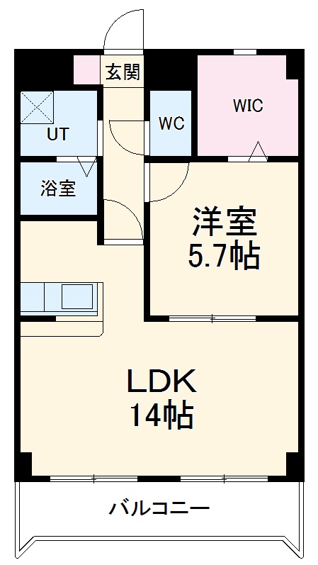 NKドミールⅠの間取り