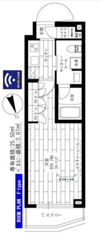 ステージファースト八王子Ⅱの間取り
