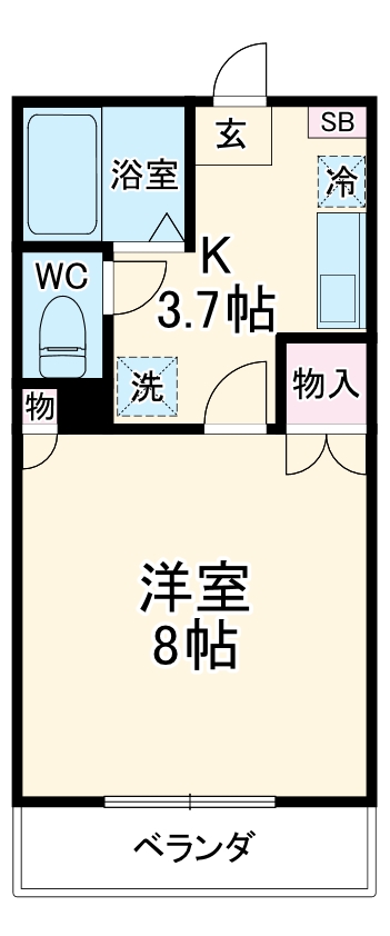 ラプラスみはらの間取り