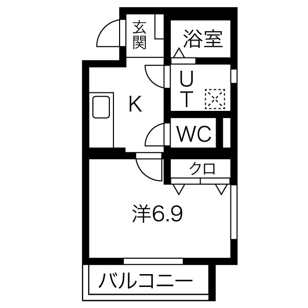 エルピスⅠの間取り