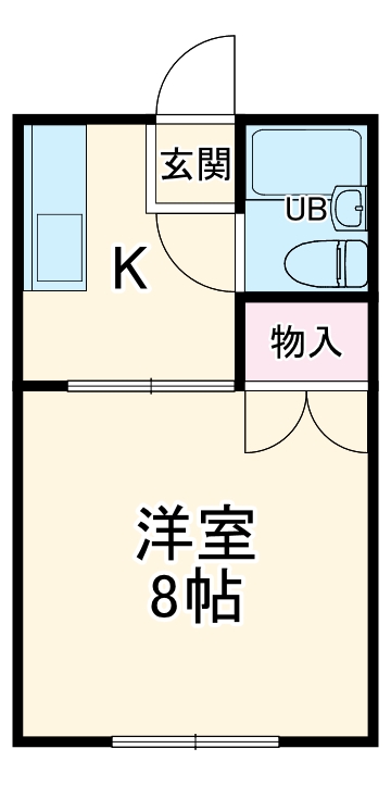 藤島コーポの間取り
