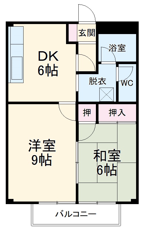 メゾンフォーラムの間取り
