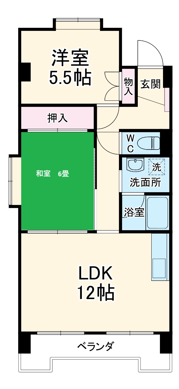 ローレル豊前の間取り