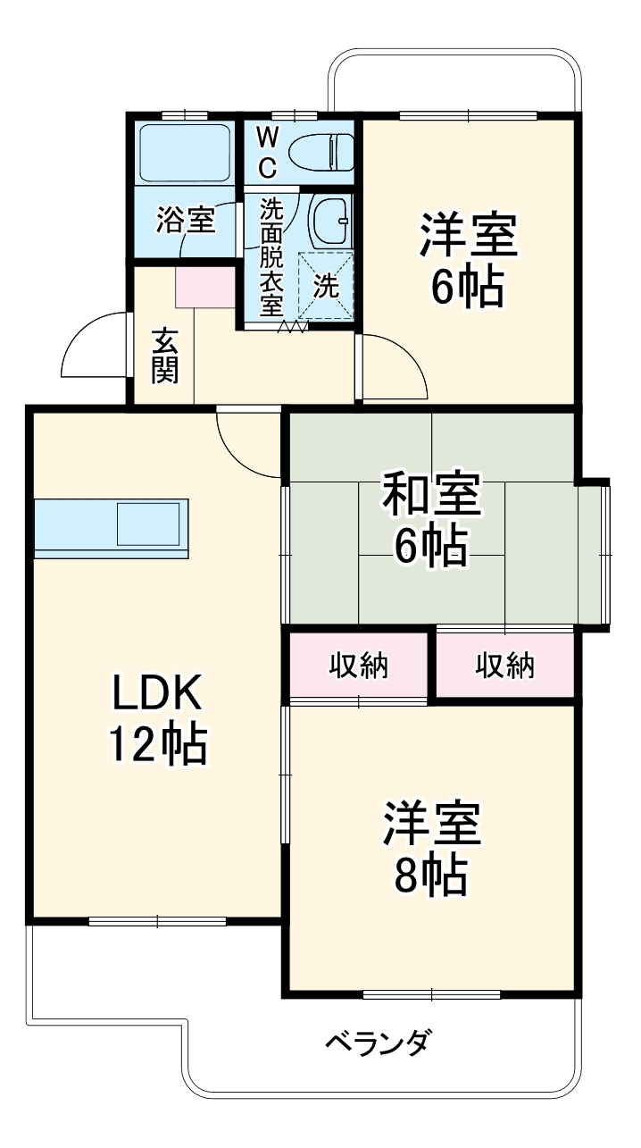 エスポワールの間取り