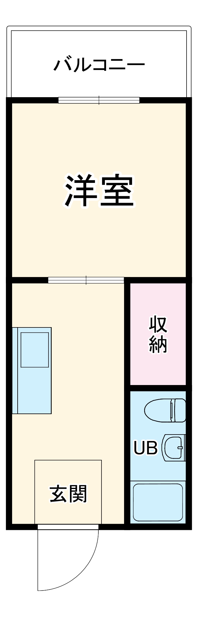 メゾンド沢田やの間取り