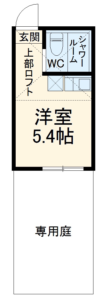 ユナイト富岡マリンジェッターの間取り