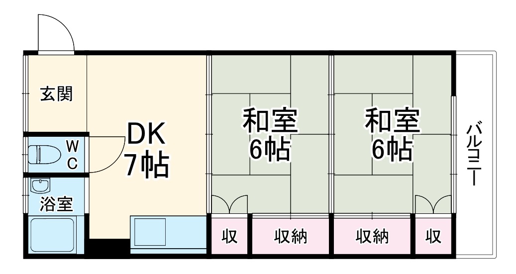 エクセル三条の間取り