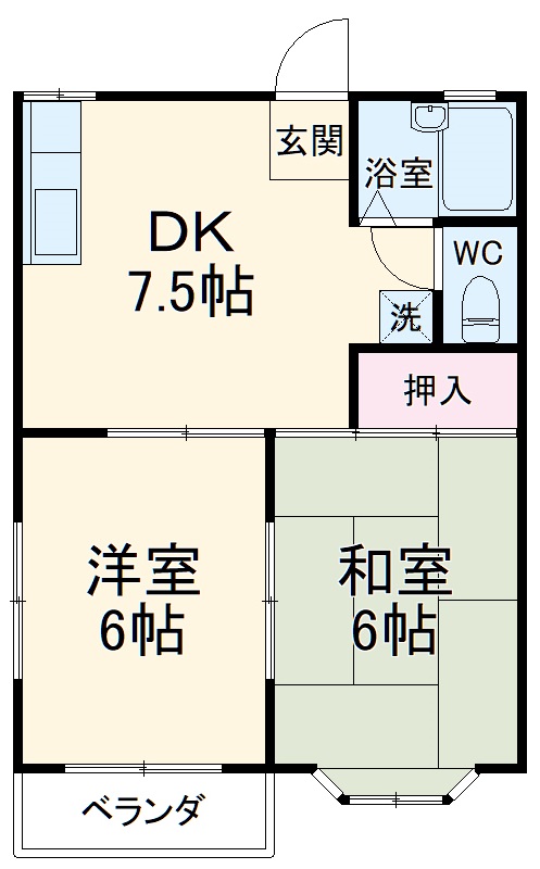 アルバ三浦海岸の間取り