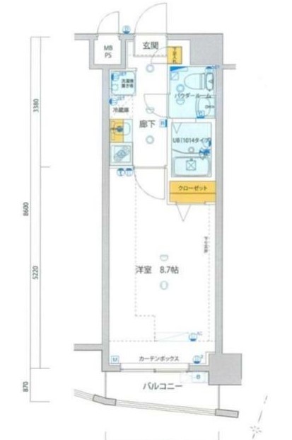 ジェノヴィア石神井台グリーンヴェールの間取り