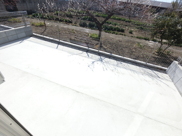 12/21 バルコニー