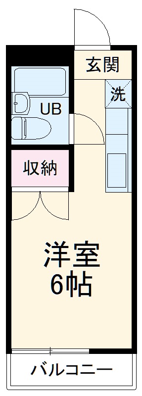 ラフォーレ蜆塚の間取り