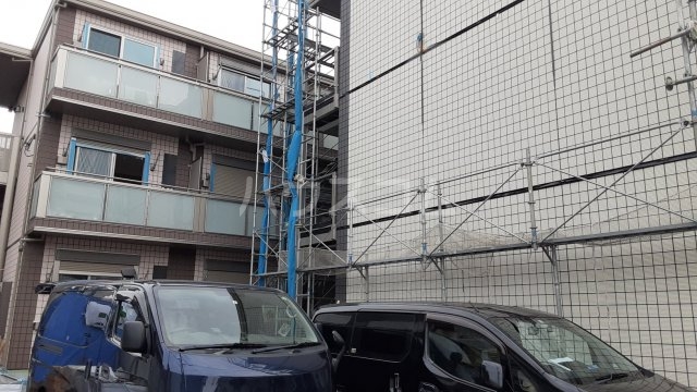 4/14 駐車場