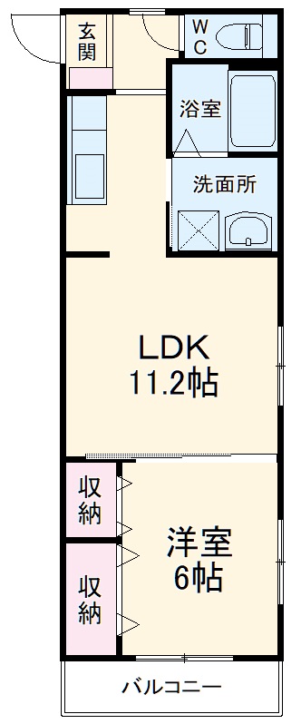 Cinq Avenueの間取り