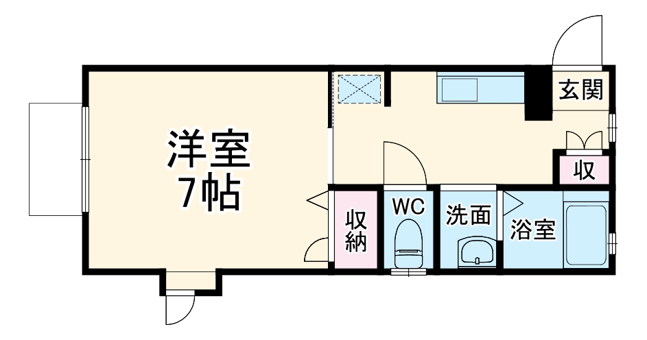 パインクレスト妙典の間取り