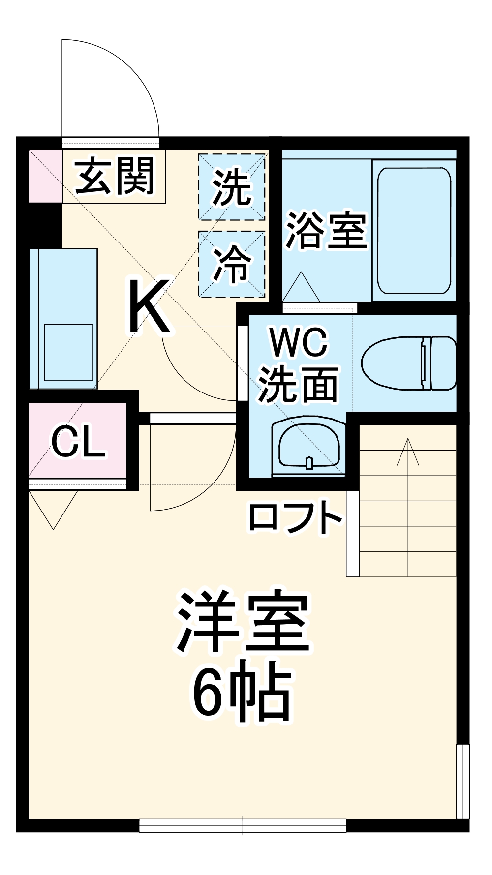 アリエッティの間取り