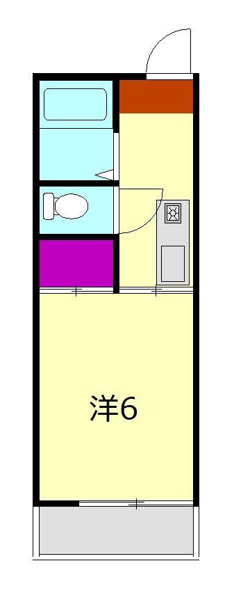 ハウズライフ厚木参番館の間取り