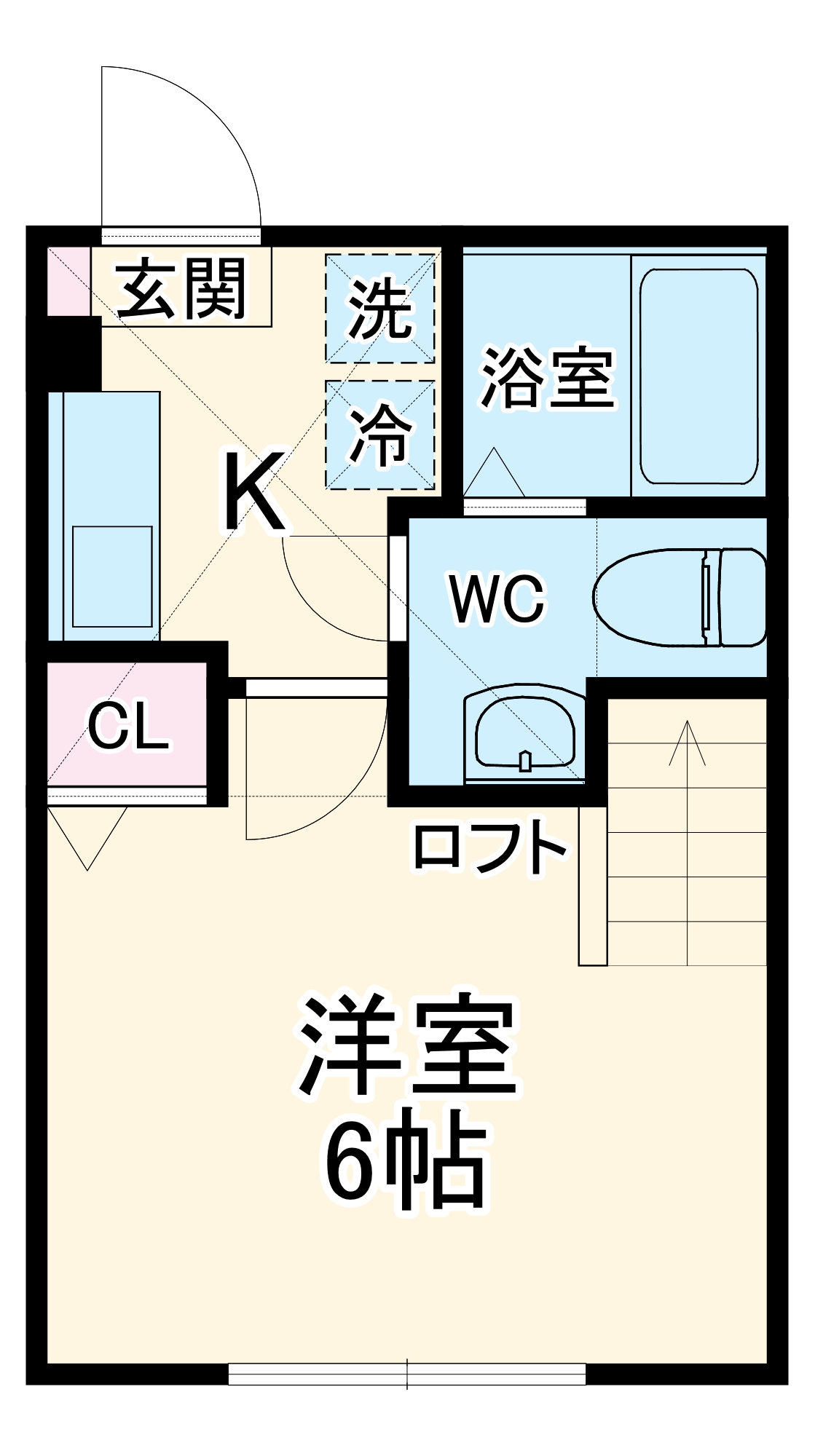 アリエッティの間取り