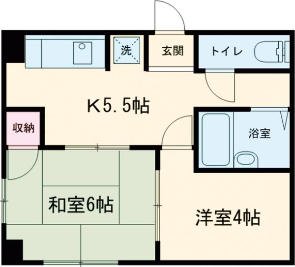オプス正雀の間取り