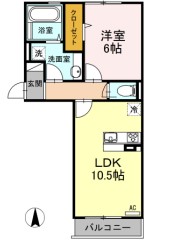 ロイジェントパークスレイクタウンⅢDの間取り