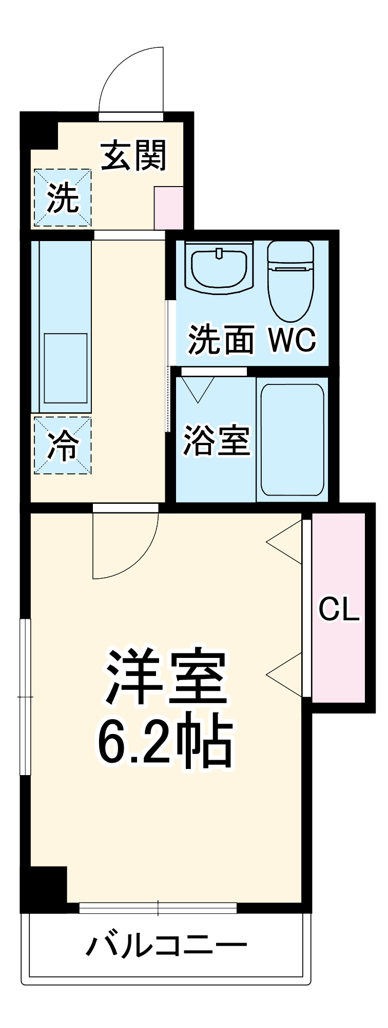 ウッディの間取り