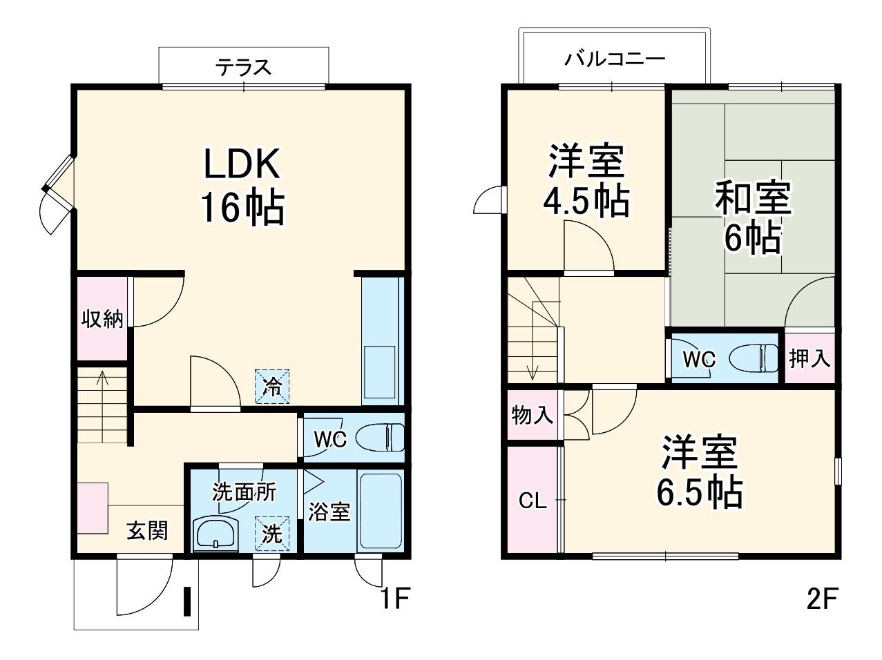 タウンハイランドの間取り