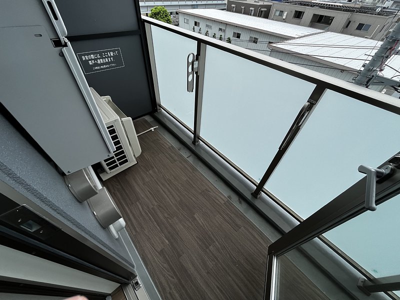11/28 バルコニー