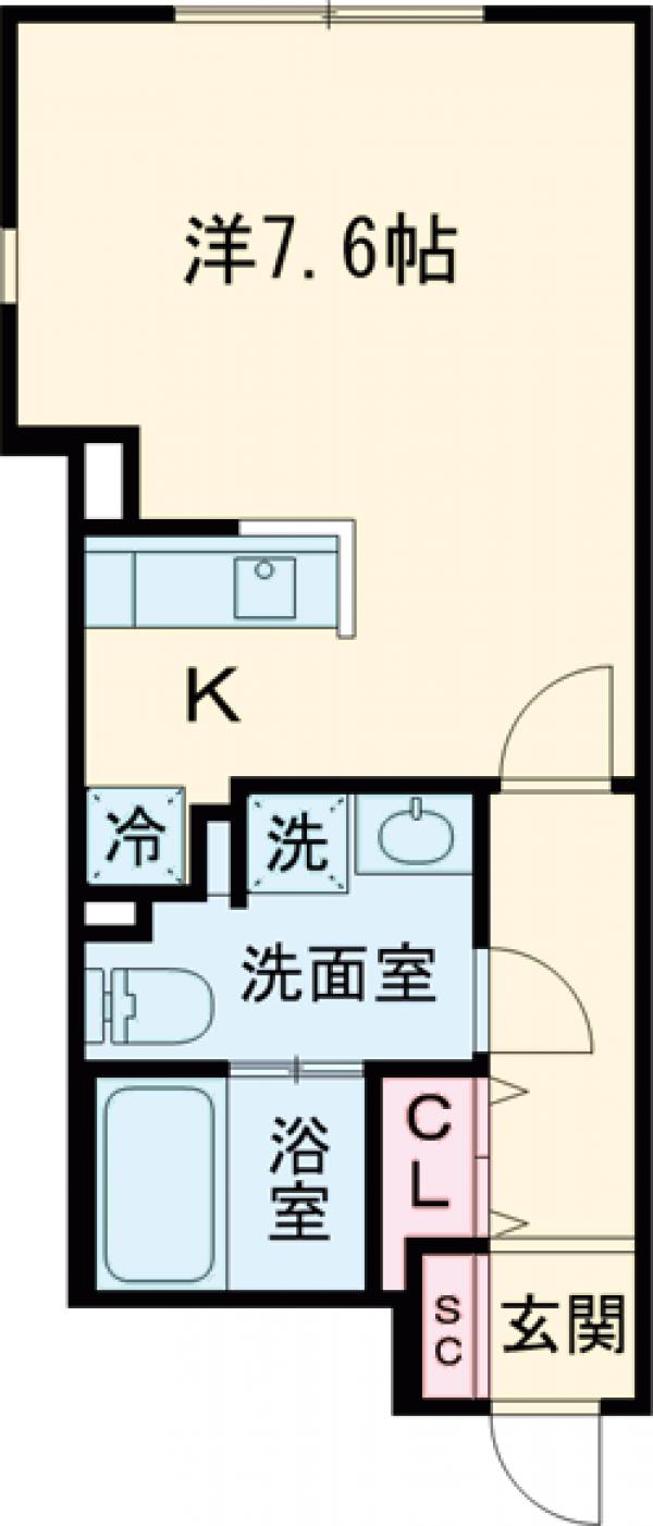 LUORE武蔵小山の間取り