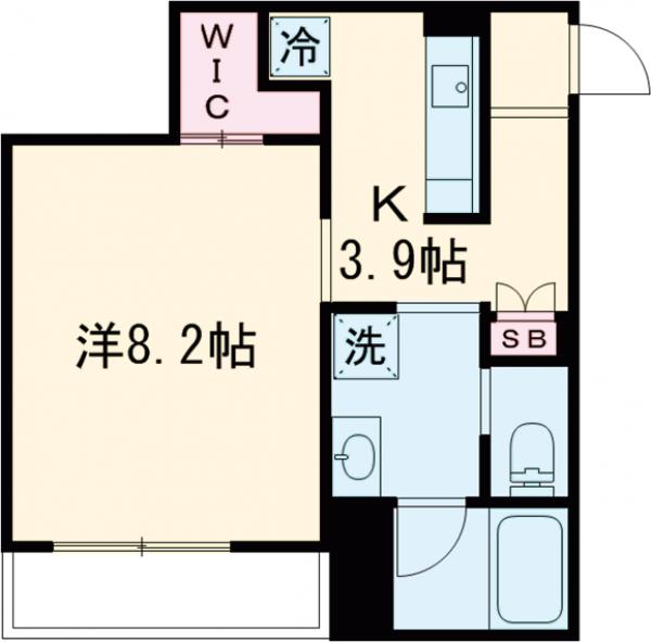 チッタカーザビアンカⅥの間取り