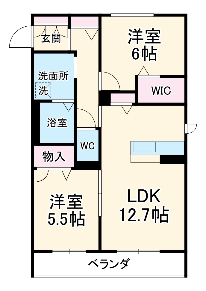 THE PARK RESIDENCE138の間取り