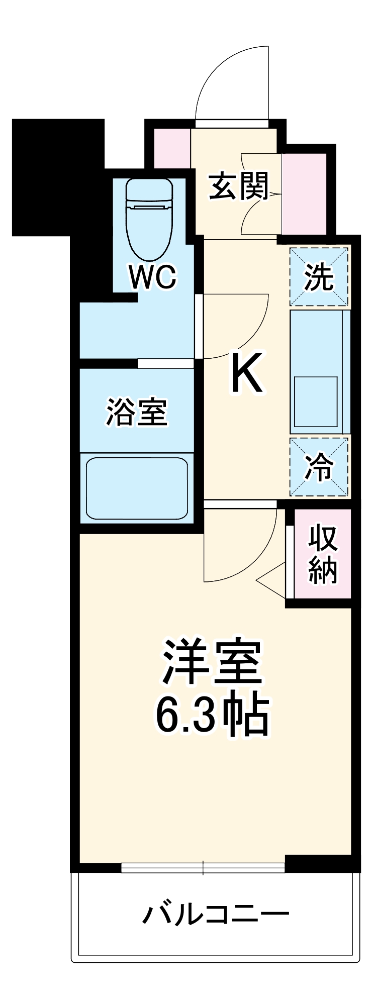 オーパスホームズ南行徳の間取り