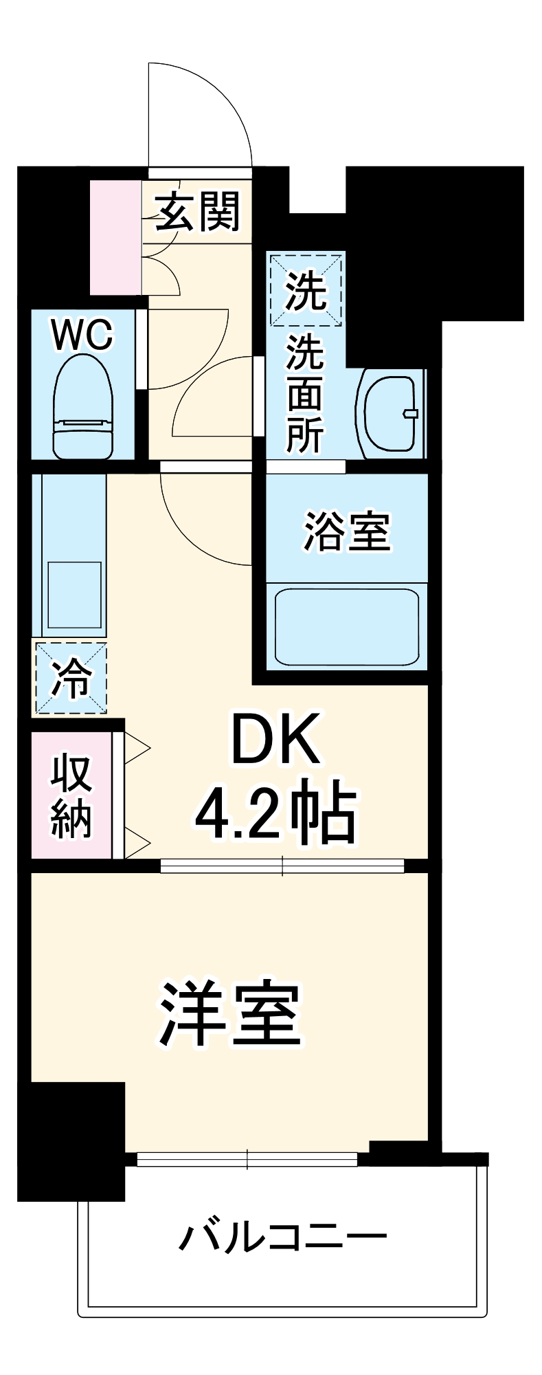 オーパスホームズ南行徳の間取り