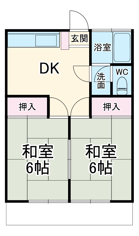 ゴールドハイツの間取り