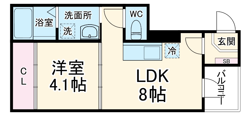 ハーモニーテラス鳴海町Ⅴの間取り