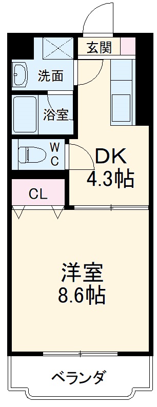 ソフィアハイム雙葉の間取り