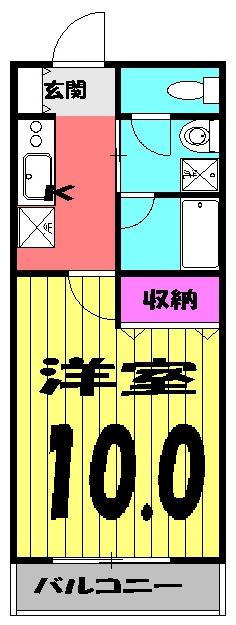 メゾン井沢タルトの間取り