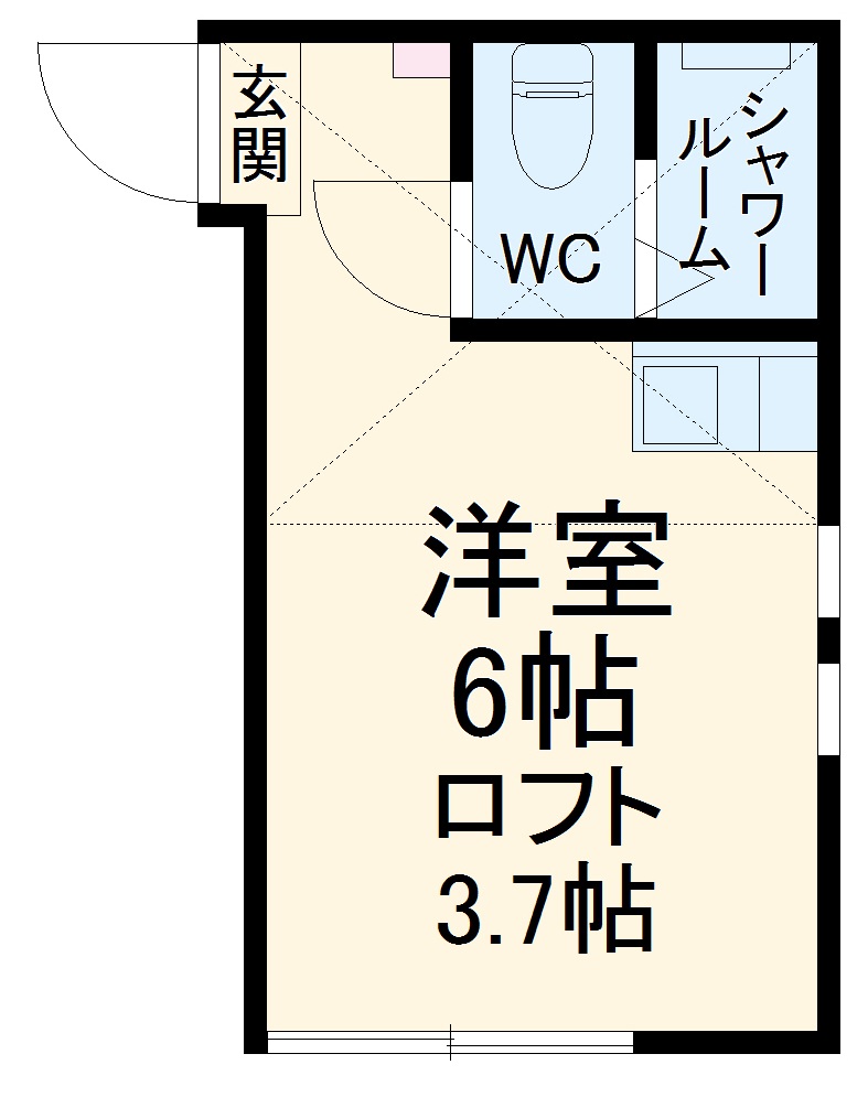 セリジエ中原の間取り