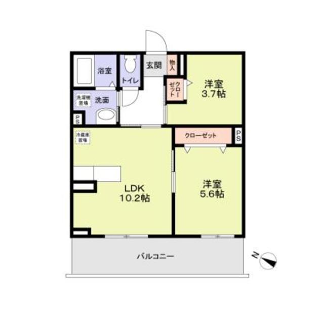 Ｃｏｎｔｒａｉｌ　湘南の間取り
