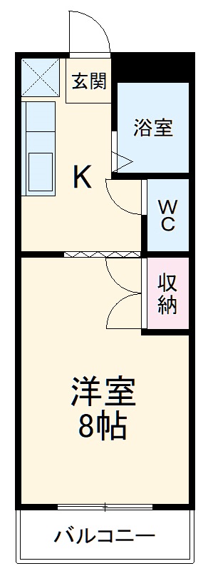 第7磯部コーポの間取り