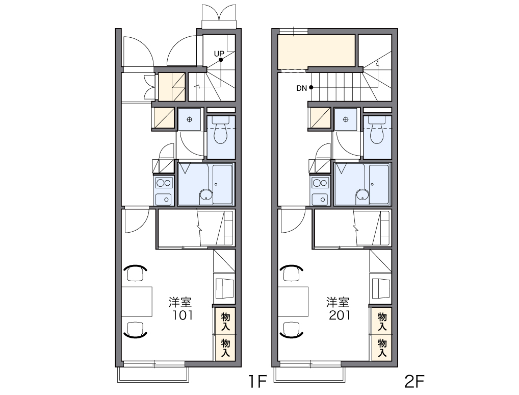レオパレスステラの間取り