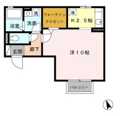 カプリコートの間取り