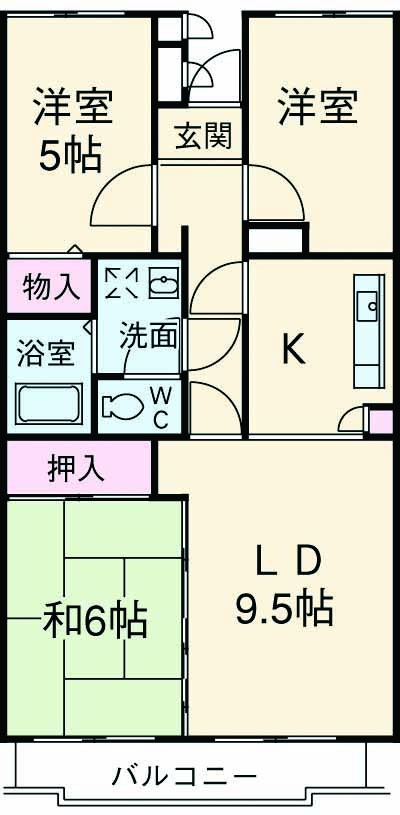 アゼリアコート湘南の間取り