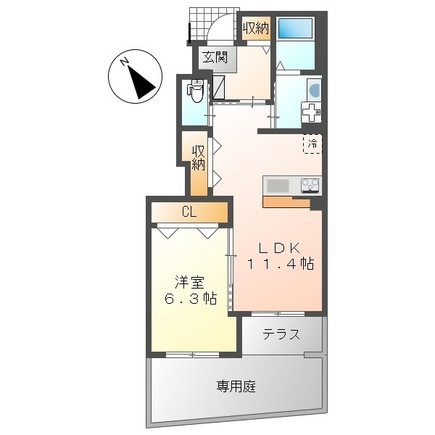 アビエルの間取り