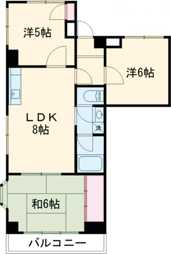 ヒルズセントポールの間取り
