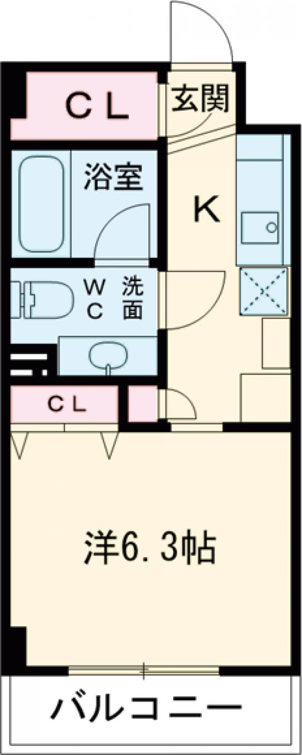 ラ・ハイア三宿の間取り